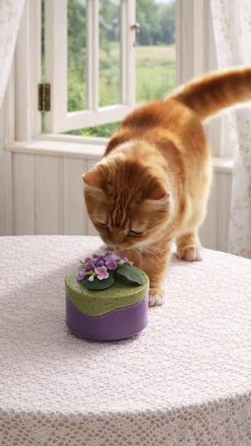 Керамическая Шкатулка Ветка Сирени