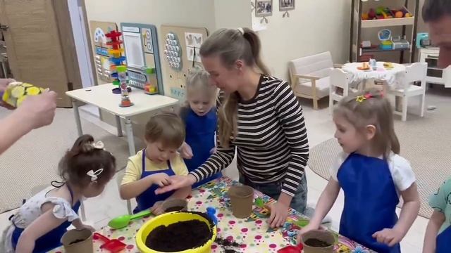 Юные садоводы приступают к работе