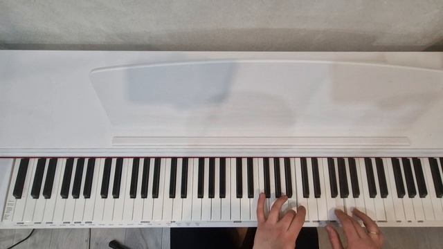 Красивая, несложная умиротворяющая мелодия на фортепиано - собственного сочинения!