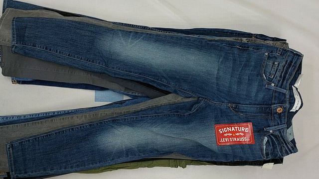 42340 Джинсы женские бренд, 4пак, 6E3, секонд (cream/extra) оптом