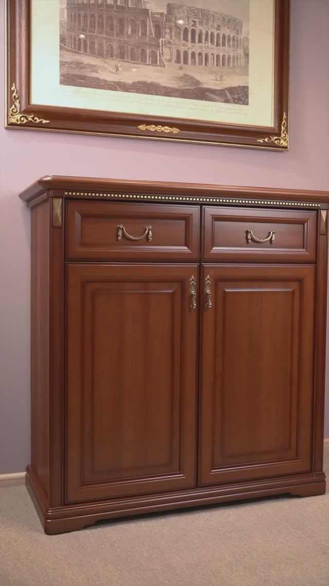 Комод двухдверный для спальни Джоконда (орех)