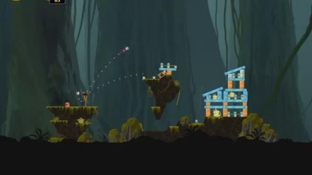 Angry Birds Star Wars - Path of the JEDI - level J-34 Walkthrough
