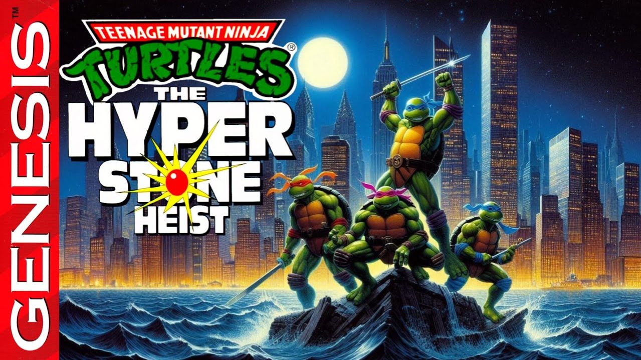 TMNT: The Hyperstone Heist (Прохождение на Стрим) (Sega Mega Drive / 16-й Бит) (#6)