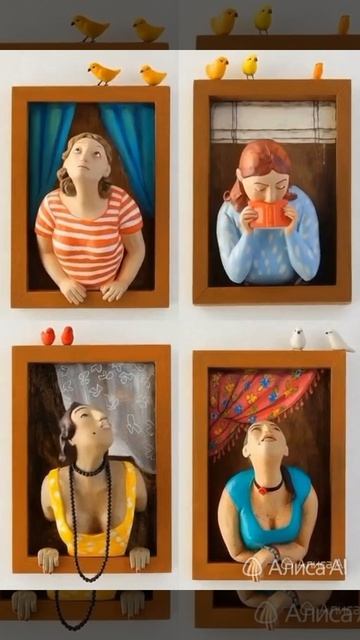 персонажи из папье маше