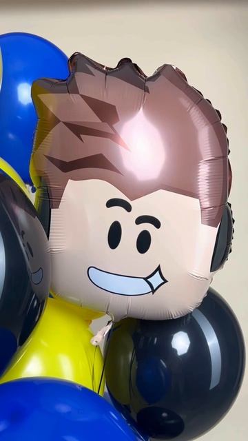 Оформите мир Minecraft шарами! Стивы, криперы и алмазные блоки – для идеальной геймерской вечеринки.