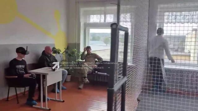 В образовательном центре «Точка Роста» поселка Центральный состоялись открытые соревнования по БАС