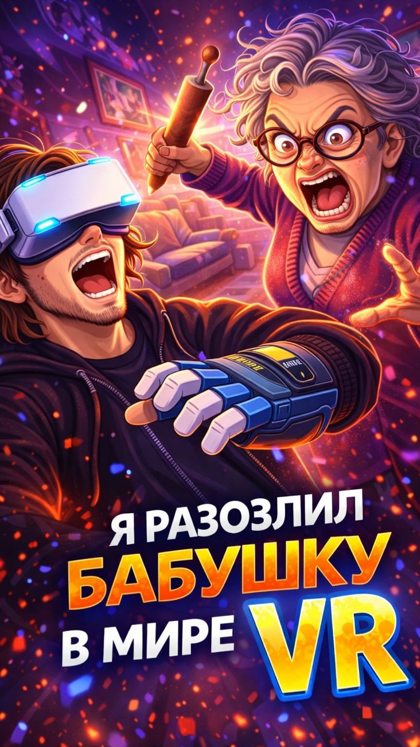 Я разозлил бабушку в мире VR