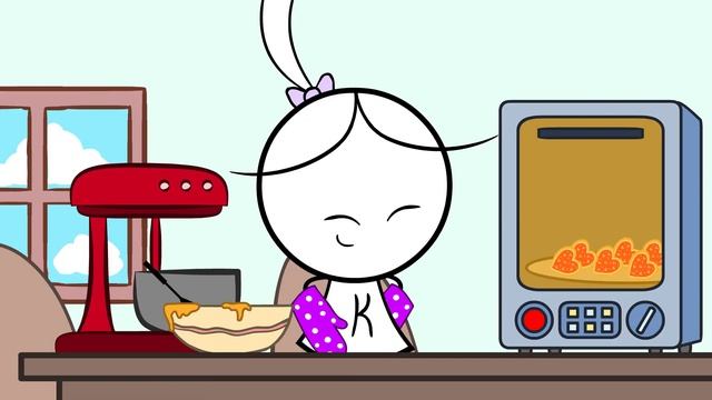 Bake a Cake with Combo Panda and Candyland Fun Pretend Play with Gus!