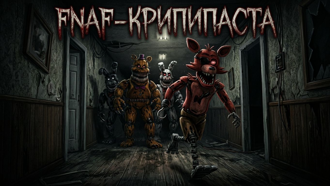 FNAF - КРИПИПАСТА В АДУ  -  FNAF NIGHT X
