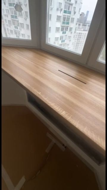 Вот такой итог. #дубдубом #подоконник #мебельиздуба #мебельназаказ #мебель #столешница #откосы #дуб