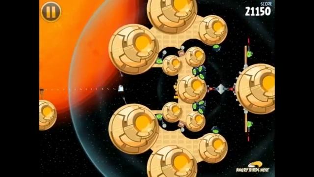Angry Birds Star Wars D-4 Golden Explorer Droid Bonus Level Locaction and 3-Star (Golden Egg)