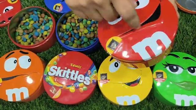 Asmr. Цветные конфеты. Видео для детей. Нэвкин тв.(86)