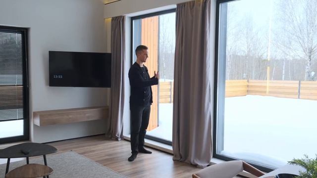 Обзор дома в стиле БАРНХАУС. Минималистичный ИНТЕРЬЕР с тремя спальнями, сауной и ВТОРЫМ СВЕТОМ.