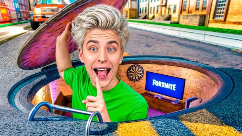 Я Построил СЕКРЕТНЫЕ КОМНАТЫ на УЛИЦЕ !