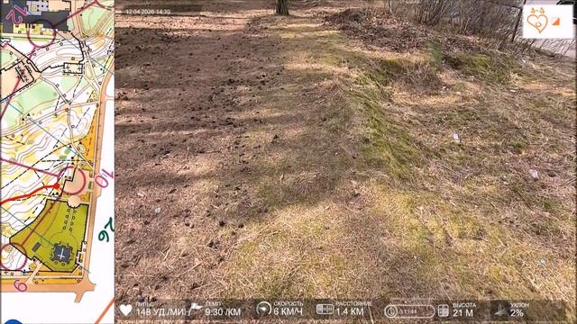 Сосновоборские Дюны 2026. 12-04-2026. кросс-спринт. М55.