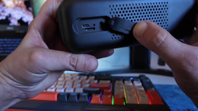 DOSS SoundBox Pro — мощный портативный Bluetooth-динамик с глубоким басом 🔊