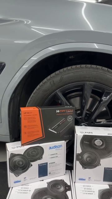 BMW на дооснащении аудио системы