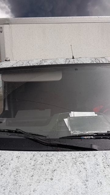 Туапсе. Грязный дождь.