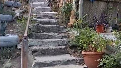 Лестница ко дворцу Гагариной