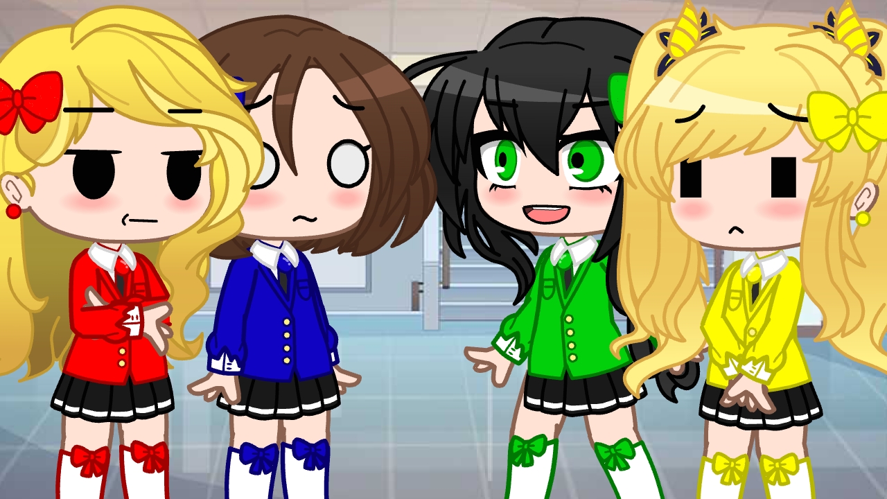 Somebody Hang You!/The Heathers/Meme/ (Gacha Club)💚❤💛💙