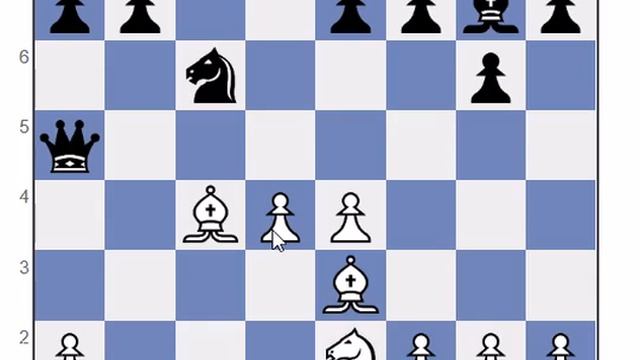 Гениальная шахматная ловушка в _защите Грюнфельда_ за черных в исполнении 13 летнего Магнуса Карлсен