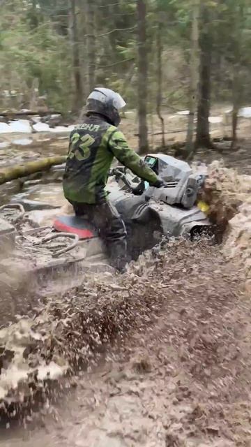 Segway at10 mud в грязевой ванне. апрель 2026