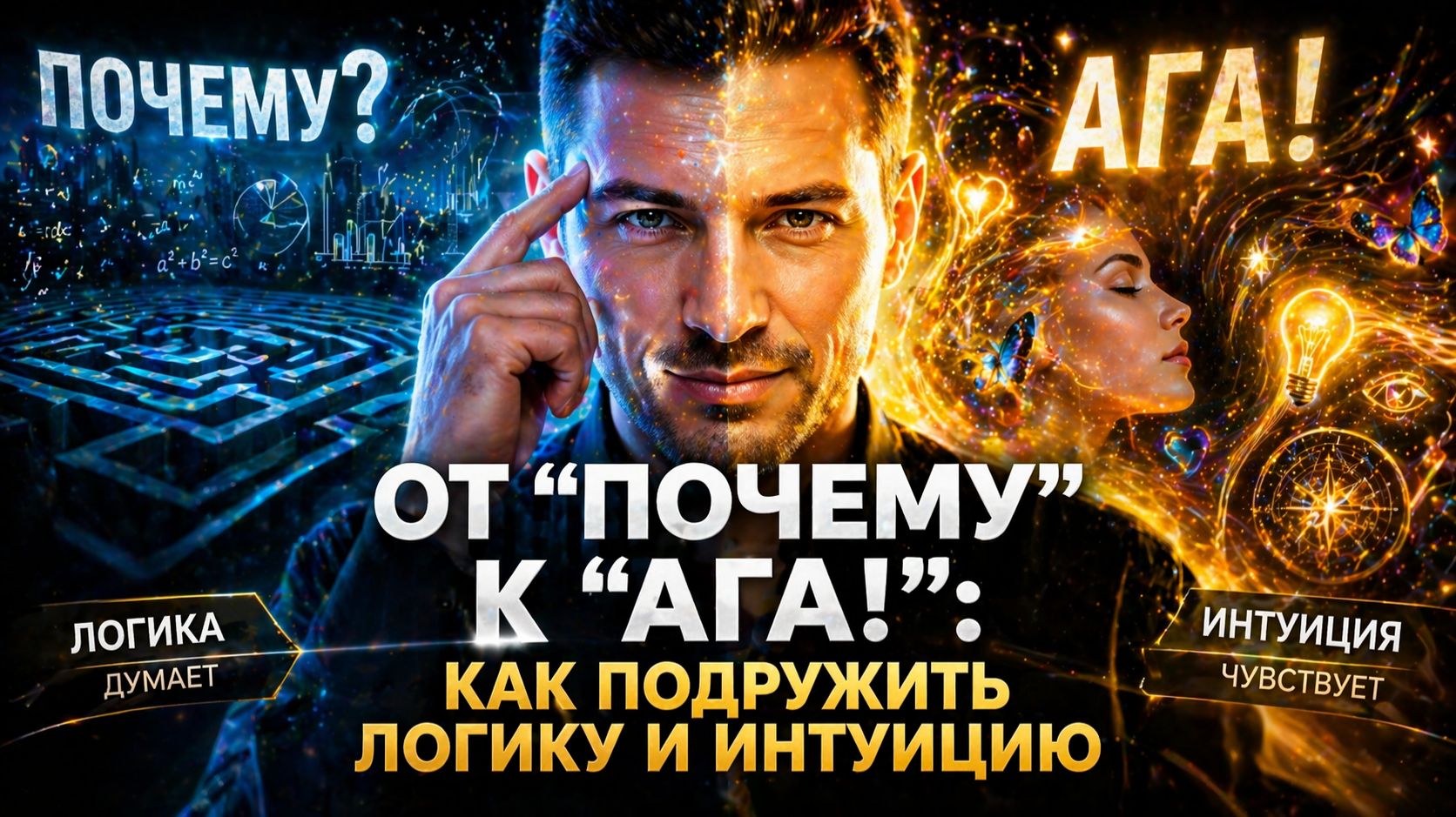 От “почему” к “ага!”: как подружить логику и интуицию. Андрей Киселев