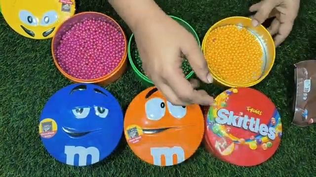 Asmr. Цветные конфеты. Видео для детей. Нэвкин тв.(69)