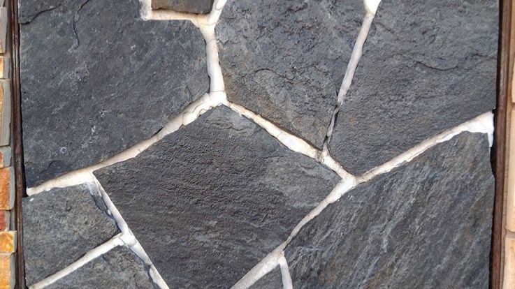 Плитняк златолит черный