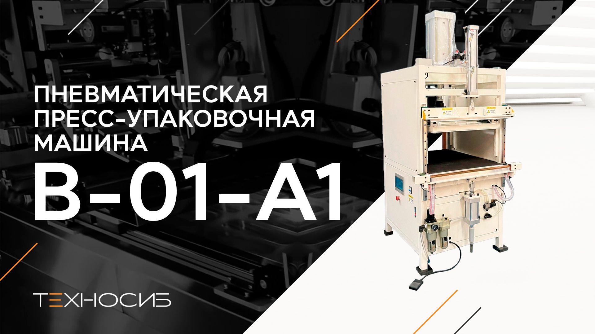 Пневматическая пресс-упаковочная машина B-01-A1
