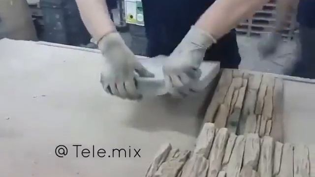 Как сделать искусственную плитку и камень