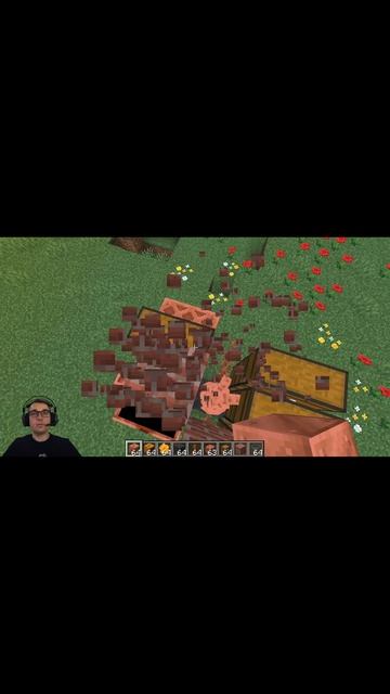 КАК СДЕЛАТЬ АВТОМАТИЧЕСКИЙ СКЛАД В МАИНКРАФТ НА ЛЮБОЙ ВЕРСИИ РАБОТАЕТ 100% #Shorts #minecraft