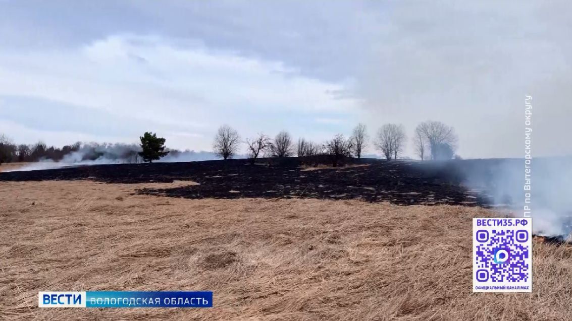 Правила безопасности в сезон пожаров напомнили вологжанам