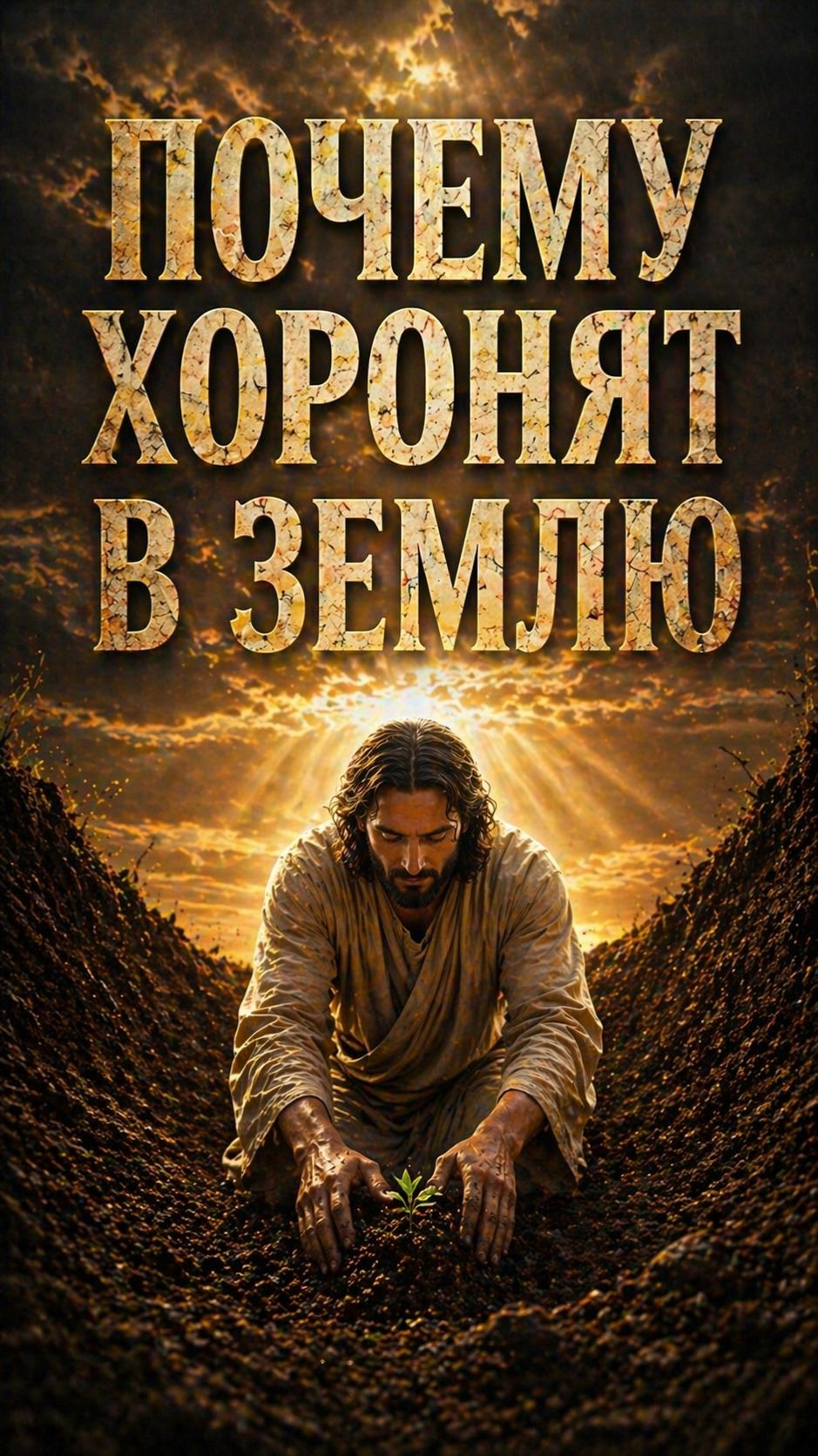 Почему в Иудаизме, Христианстве и Исламе принято хоронить в земле?
