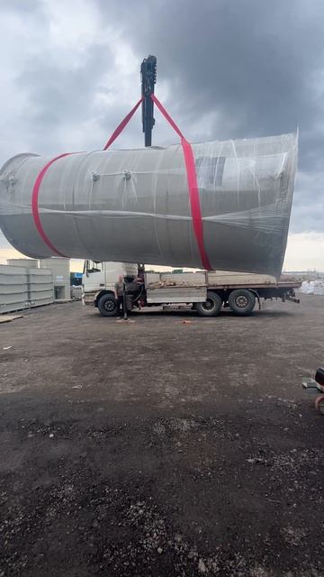 Отгрузка Емкости ЦВН с конусным дном на удлиненной юбке