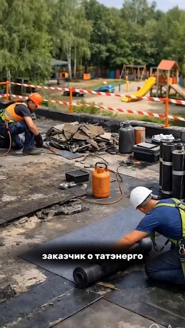 На выполнение работ по текущему ремонту мягкой кровли из рулонных и мастичных материалов