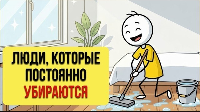 Психология людей, которые любят убираться дома