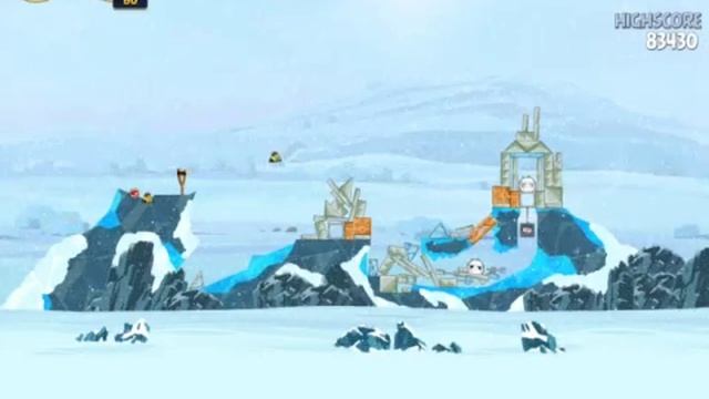 Angry Birds Star Wars - Hoth - level 3-9 Walkthrough