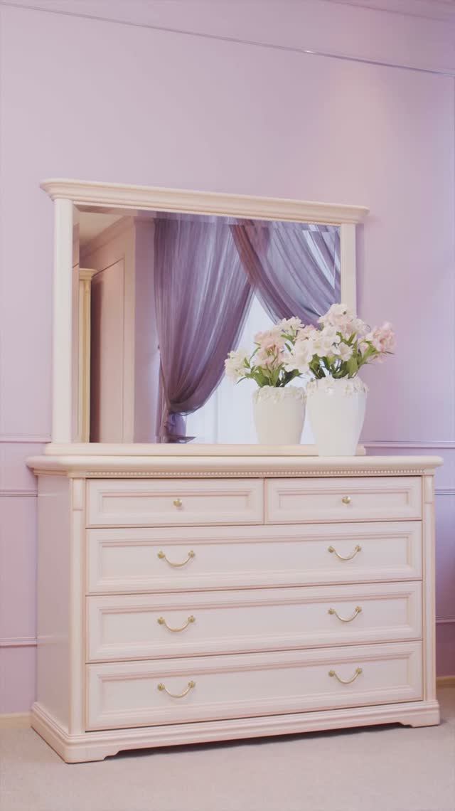 Комод с 5 ящиками Джоконда (крем)