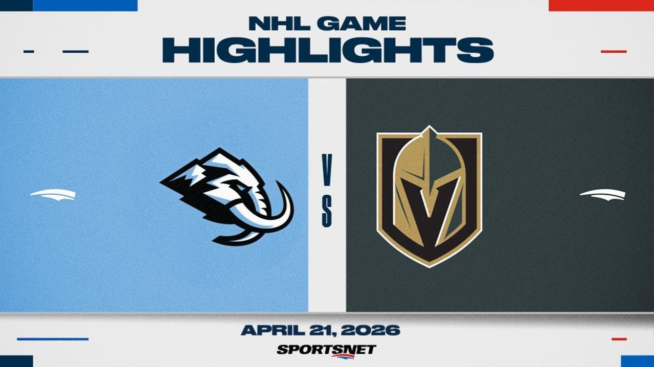 NHL Game 2 Highlights ｜ Mammoth vs. Golden Knights - April 21, 2026