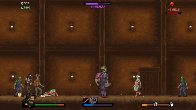 Tequila Zombies 3 Boss №2 Foreman