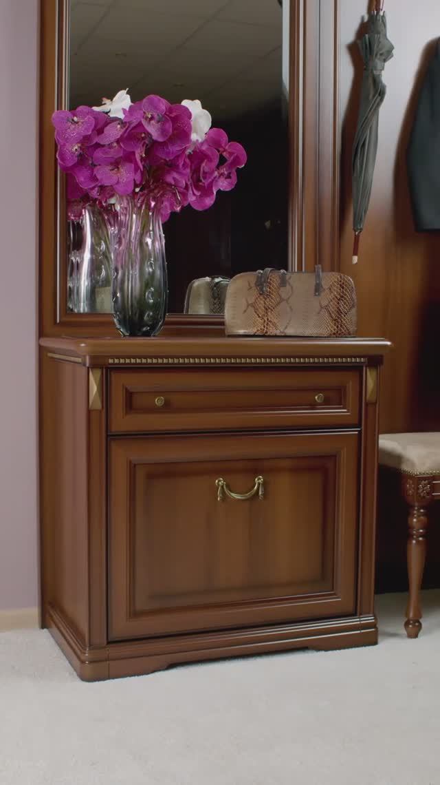 Тумба для обуви №1 Джоконда (орех)