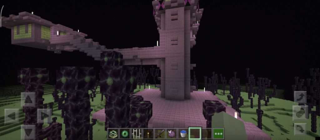 замок эндерменов.