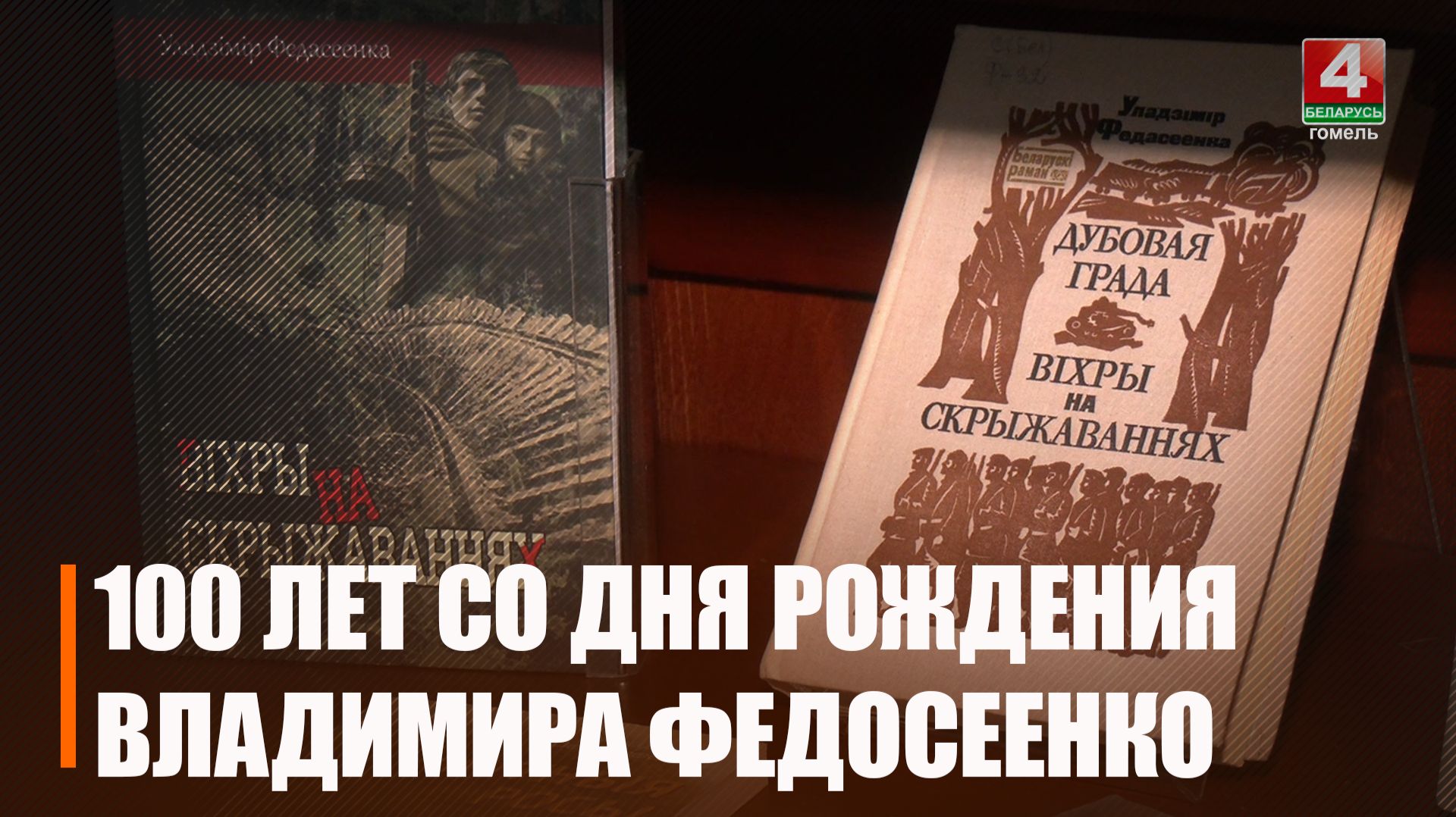 100 лет со дня рождения писателя-партизана Владимира Федосеенко исполнилось 22 апреля