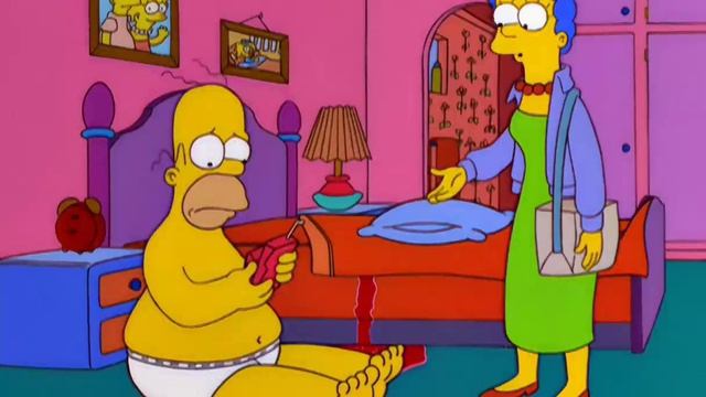 Мардж будит Гомера