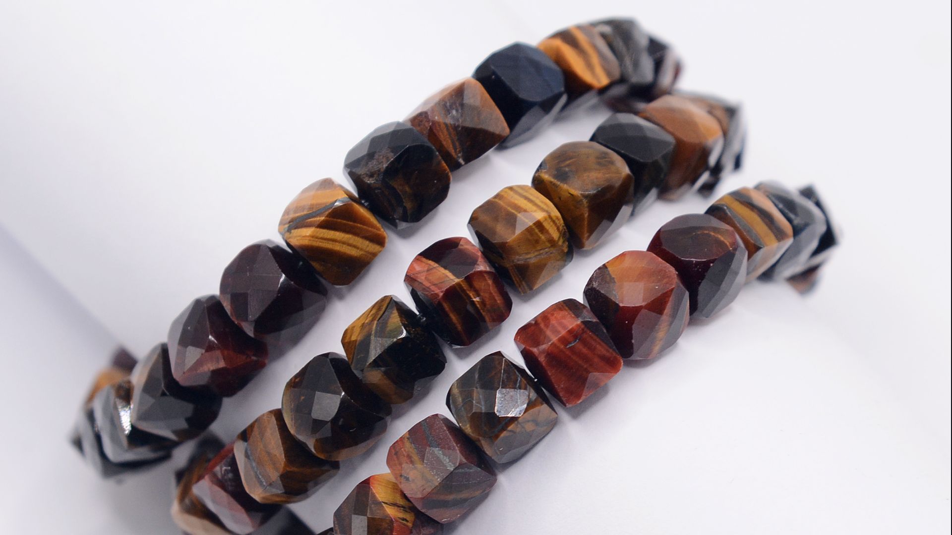 Браслет Тигровый, Бычий и Соколиный глаз (Африка)