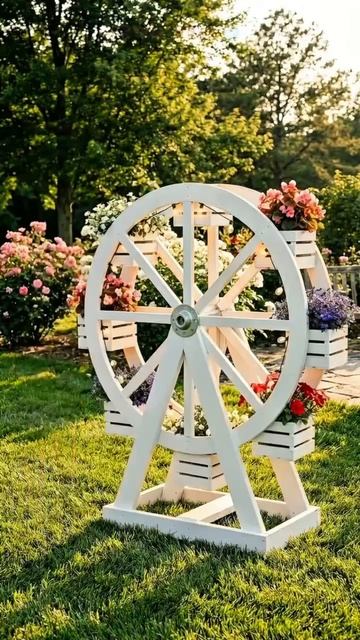 Мельница для кашпо своими руками