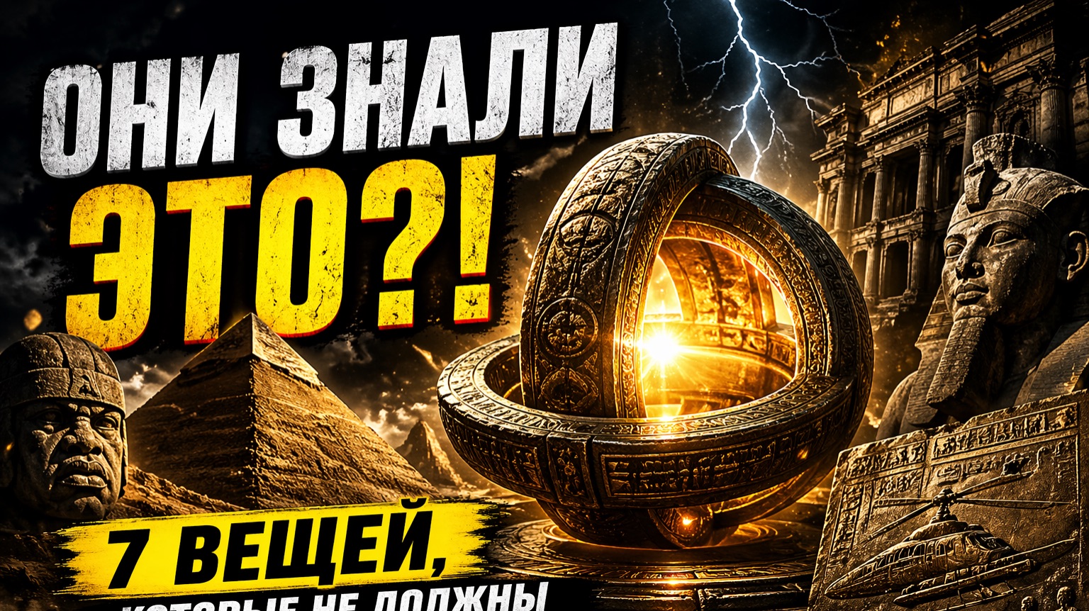 Запрещённая история? 7 вещей, которые не должны были появиться