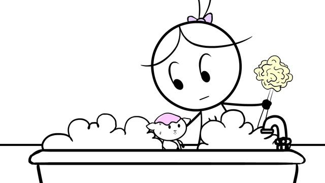 Emma & Kate _Cats vs Toddlers_ - EK Doodles Funny Cartoon Animation