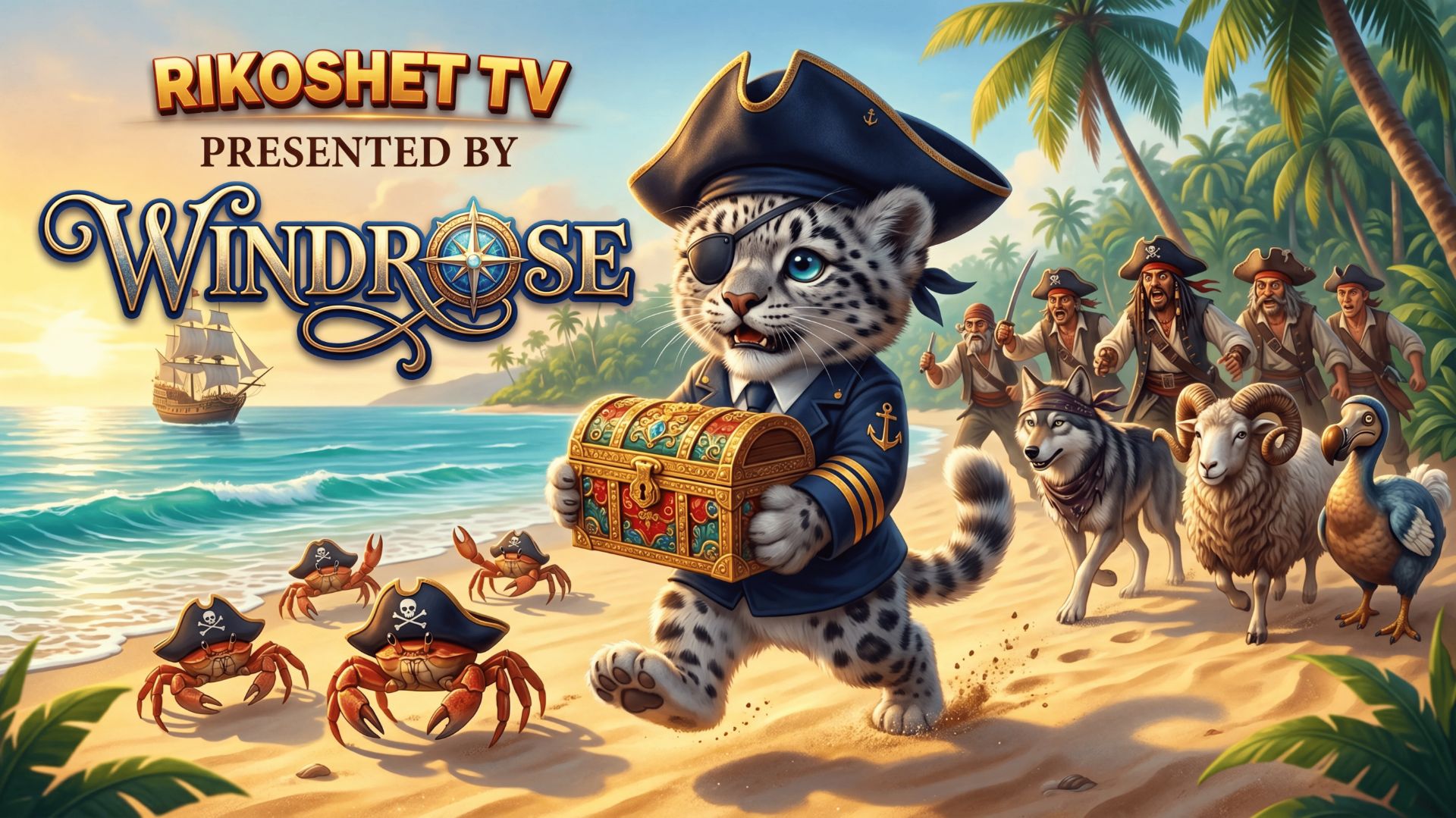 Windrose/Пойдём за лутом/Выживалка в мире пиратов/ Стрим /